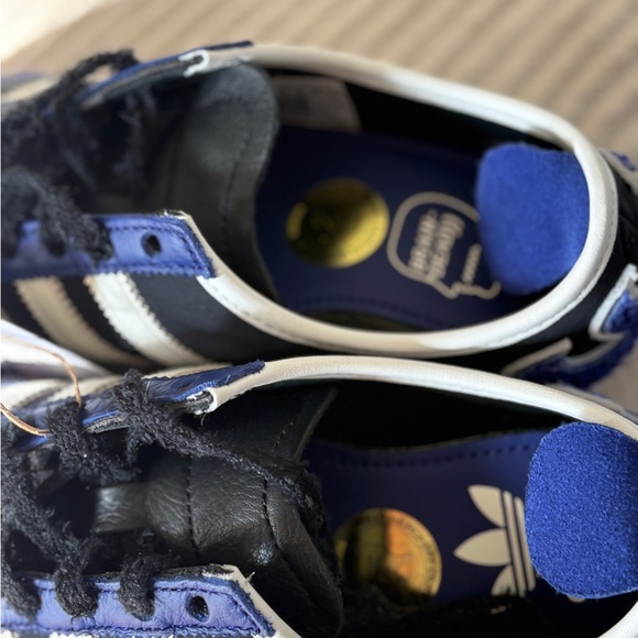 Purple and White Flame Sneakers - Picture 5 of 5